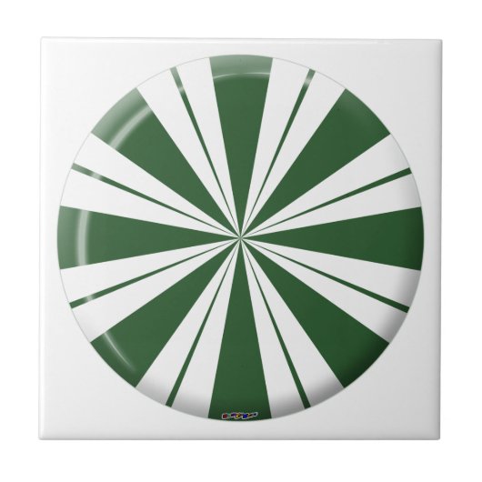 Carreau Spearmint Stripe (Devant)