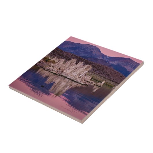 Carreau Spectaculaire Lac Mono Dans L'Ombre (Côté)