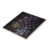 Carreau Sphère fractale Art Mandala Universe (Côté)