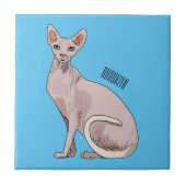 Carreau Sphynx cat (Devant)