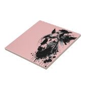 Carreau Spirit Pony 3 Rose (Côté)