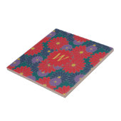 Carreau Splashy Fall Floral Tile (Côté)