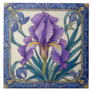 Carreau Splendor Iris Violet