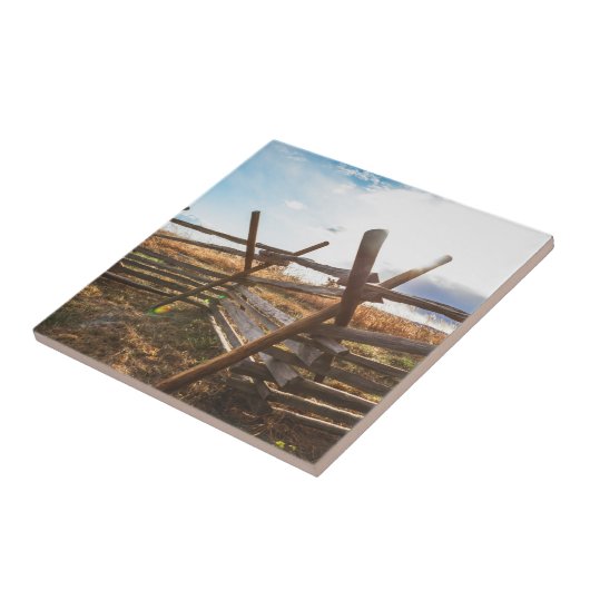 Carreau Split Rail Fence at Gettysburg (Côté)