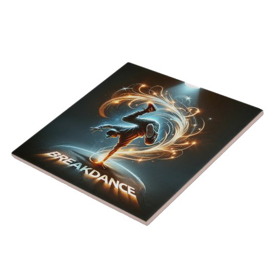 Carreau "Spotlight Groove" - dansant sous les projecte (Côté)