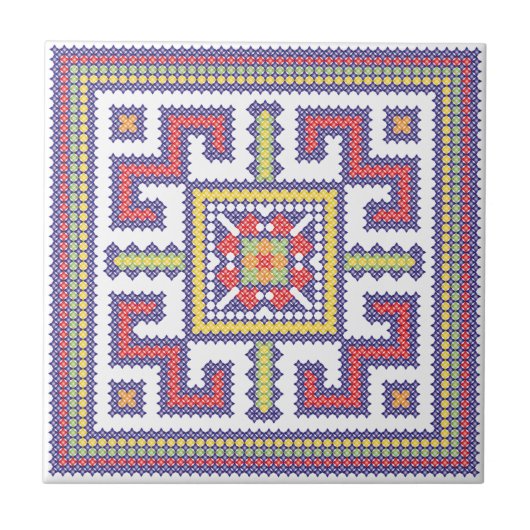 Carreau Square cross-stitch (Devant)