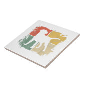 Carreau Square Retro Labrador Owner (Côté)