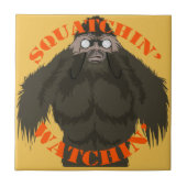 Carreau Squatchin' Watchin' Bigfoot Love (Devant)