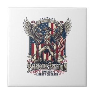 Carreau Squelette de guerre révolutionnaire patriotique so