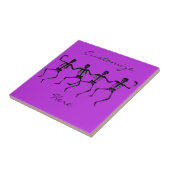 Carreau Squelettes Halloween Thunder_Cove de danse (Côté)