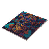 Carreau Squelettes peints (Côté)