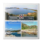 Carreau SRD019 SAN TEODORO, Mosaic, Sardaigne, (Devant)