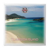 Carreau SRD025 ISOLA TUAREDDA, Sardaigne, Italie, (Devant)