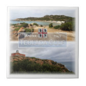 Carreau SRD029 GULF DE TEULADA, Sardaigne, (Devant)