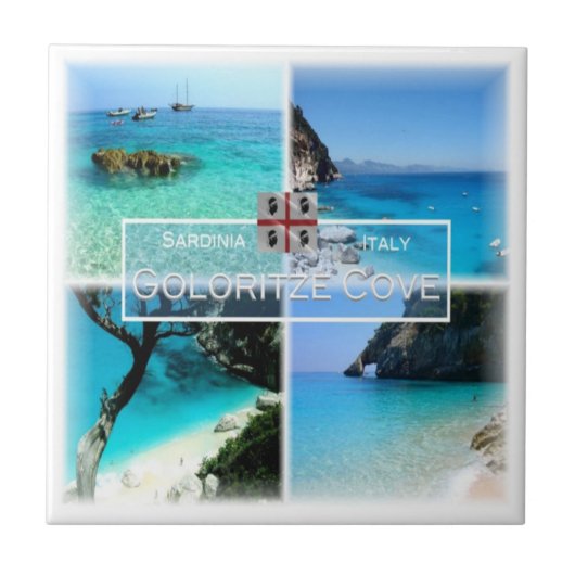 Carreau SRD034 COVE GOLORITZE' Mosaic, Sardaigne, (Devant)