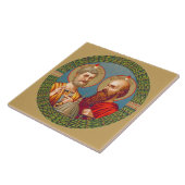 Carreau SS. Pierre et Paul, Apôtres (JMAS 01) (Côté)