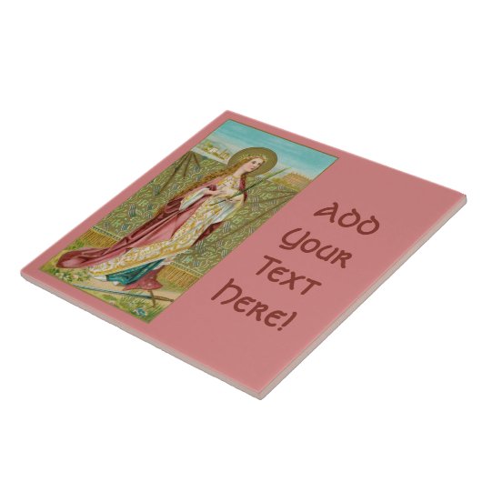 Carreau St. Agnes de Rome (BC 01) (Côté)