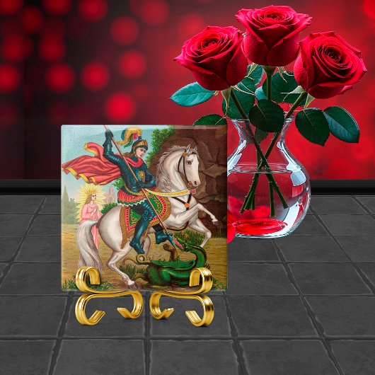 Carreau St. George Secourt la princesse