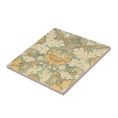 Carreau St. James par William Morris, feuilles d'acanthe (Côté)