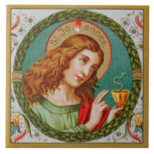 Carreau St. Jean l'Évangéliste (JMAS 06)