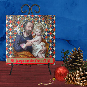 Carreau St. Joseph et l'Enfant Christ (DPT 002)