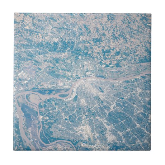 Carreau St. Louis, Missouri Le Long Du Mississippi. (Devant)