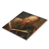 Carreau St Paul, c.1730 (pour des images de compagnon (Côté)