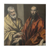 Carreau St Peter et St Paul | c.1605-8 (huile sur la (Devant)