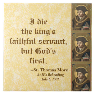 Carreau St. Thomas More (SAU 026) Citation célèbre