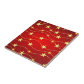 Carreau Star Adored Ruby Motif rouge (Côté)