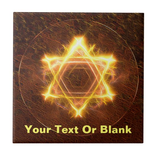 Carreau Star Du Feu De David (Devant)