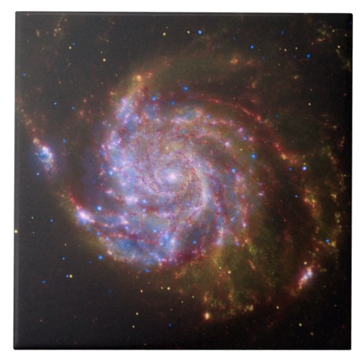 Carreau Starbirth in the Pinwheel : Galaxy M101 (Devant)