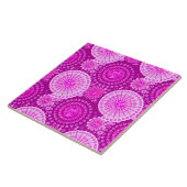 Carreau Starburds et pingwheel, améthyste violet (Côté)