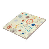 Carreau Starburst moderne du milieu du siècle (Côté)