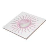 Carreau Starburst rose Yin Yang (Côté)