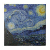Carreau Starry Night Vincent van Gogh (Devant)