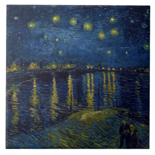 Carreau Starry Night, Vincent van Gogh