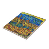 Carreau Starry Starry Night Florence Italie (Côté)