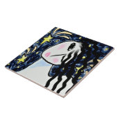 Carreau Stars de tir Peinture numérique Abstraite (Côté)