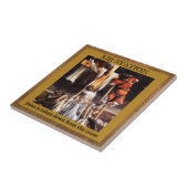 Carreau Stations de la Croix n° 13 du 15 Jésus descendues (Côté)