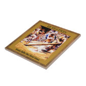 Carreau Stations de la Croix n° 3 du 15 Jesus Falls 1er X (Côté)