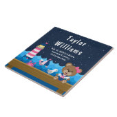 Carreau Statistiques de naissance de la Marine rose de l'o (Côté)