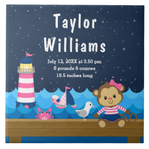 Carreau Statistiques de naissance de la marine rose de sin