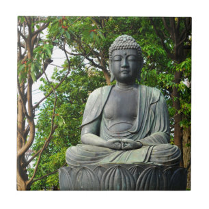 Carreau Statue de Bouddha à Tokyo, Japon