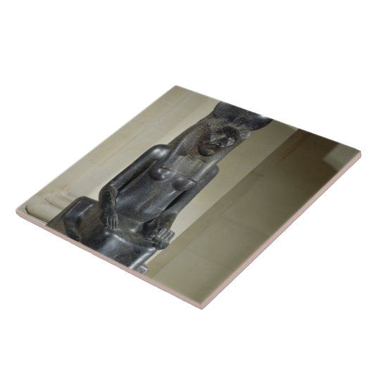 Carreau Statue de la déesse lion-dirigée Sekhmet, du Th (Côté)