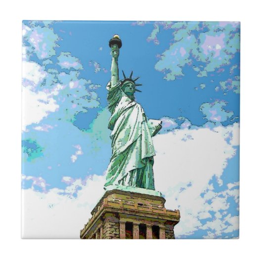 Carreau Statue de la Liberté (Devant)