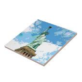 Carreau Statue de la Liberté (Côté)