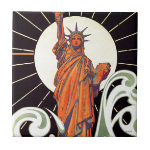 Carreau Statue de la liberté