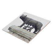 Carreau Statue de loup de Capitoline (nourrisson de (Côté)