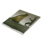 Carreau Statue du Roi Taharqa adorant le faucon-dieu (Côté)